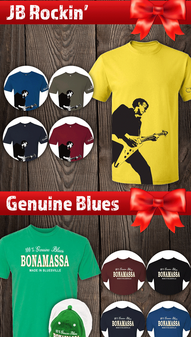 Get the latest deals on Bonamassa merch here!