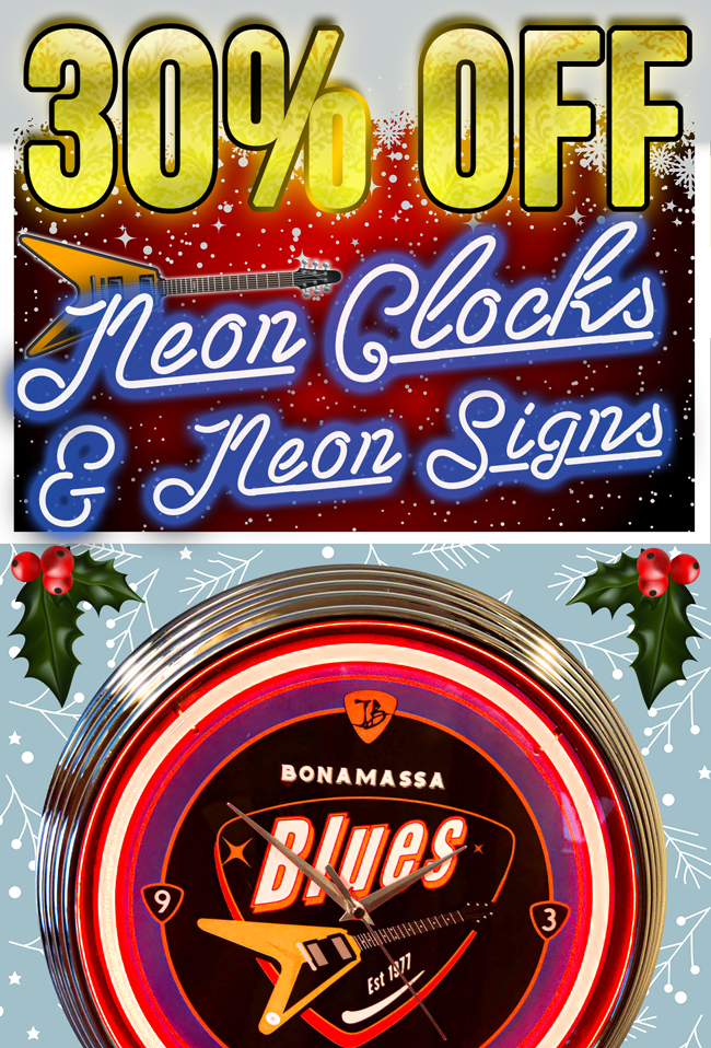 The latest Bonamassa products and sales new for you this week!