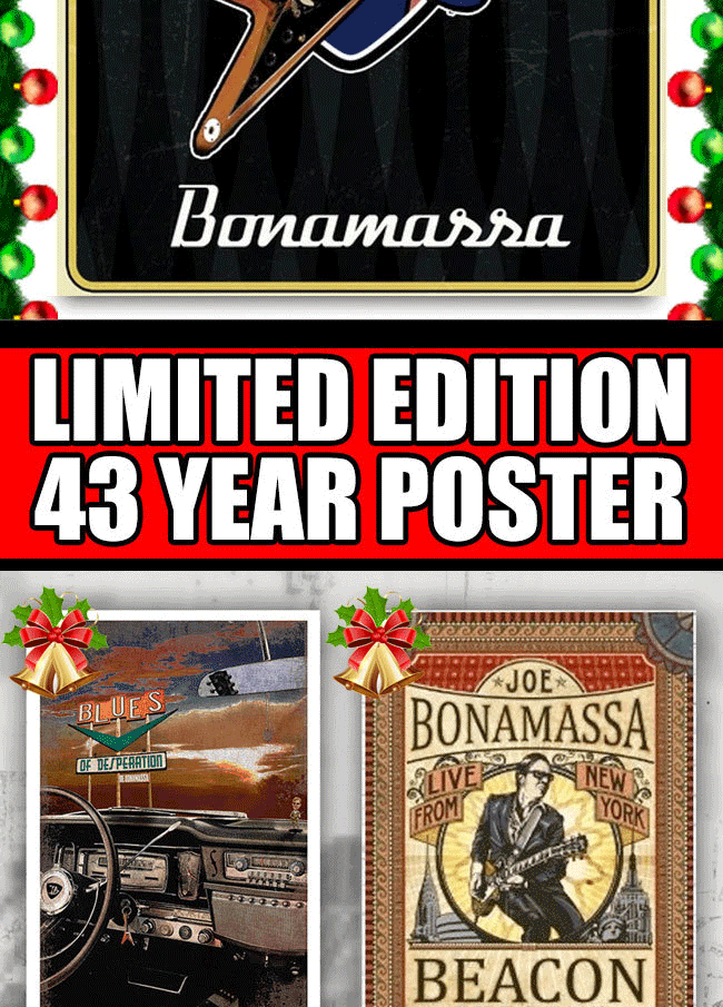 Get the latest deals on Bonamassa merch here!