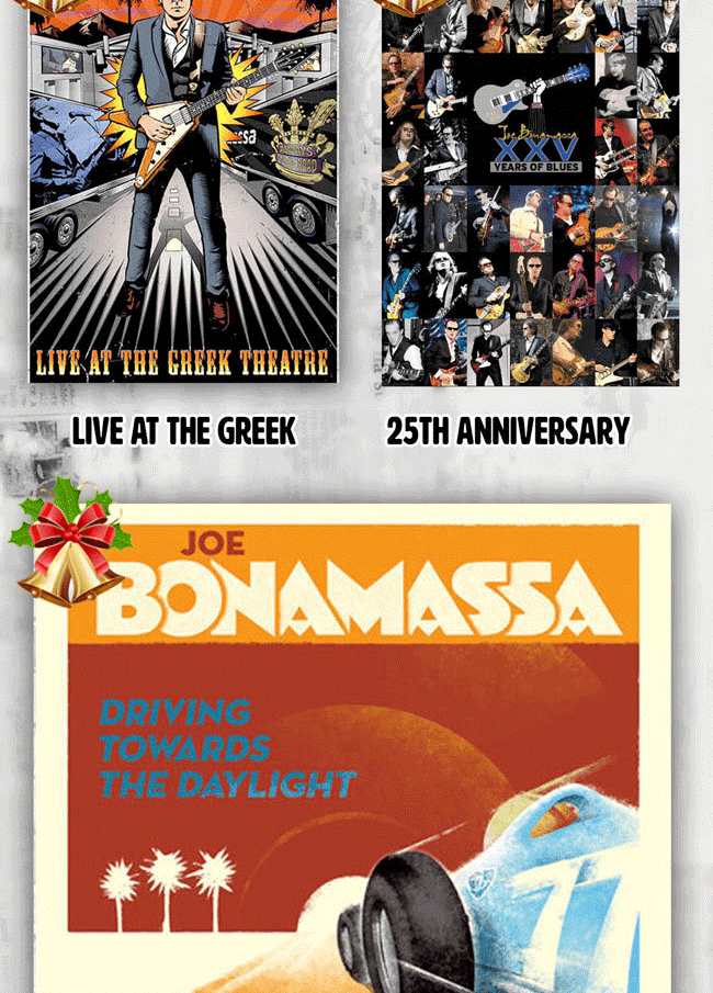 Get the latest deals on Bonamassa merch here!