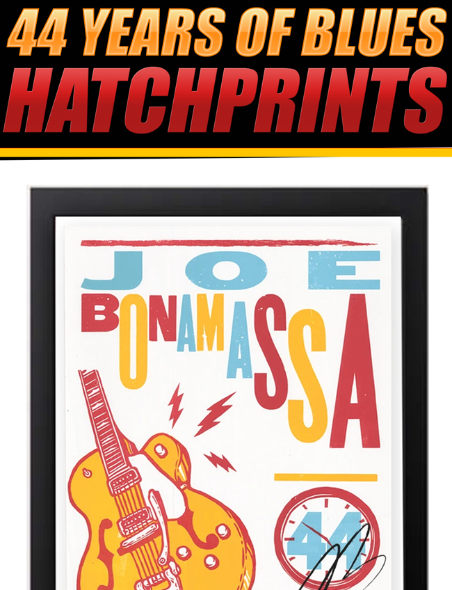 The latest Bonamassa products and sales new for you this week!