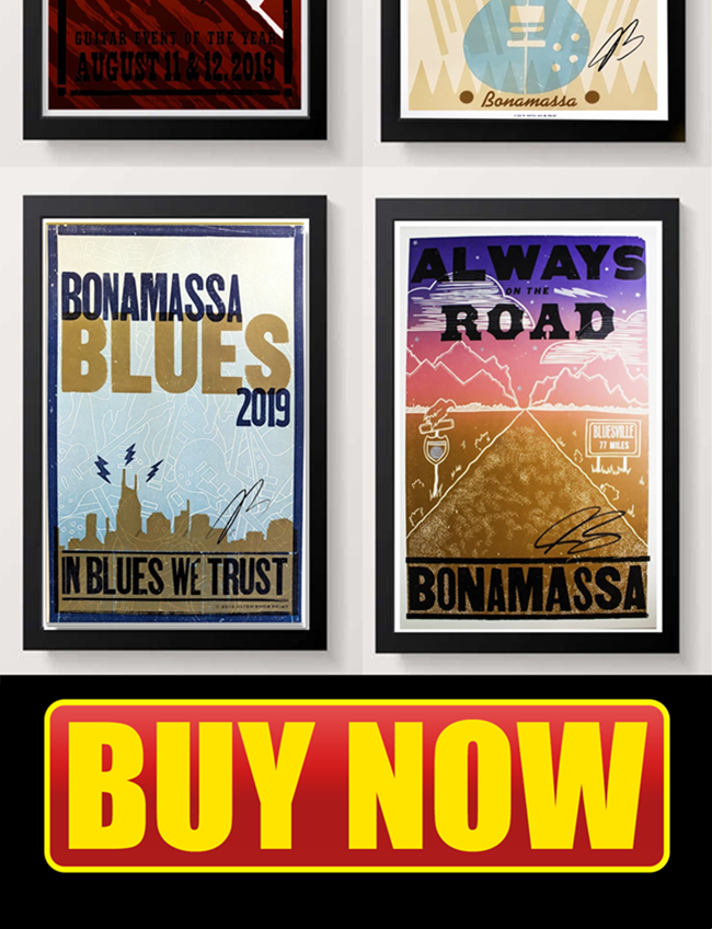 The latest Bonamassa products and sales new for you this week!