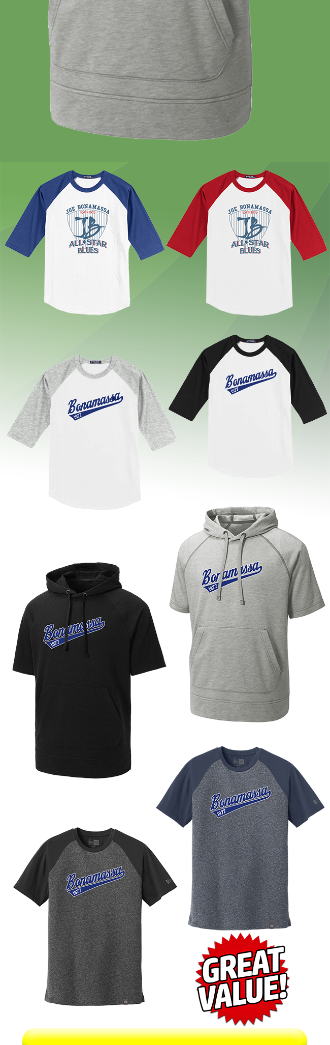 The latest Bonamassa products and sales new for you this week!