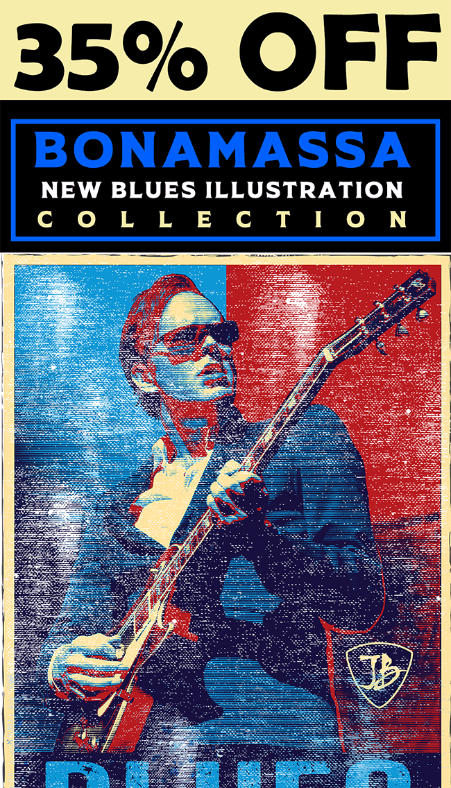 The latest Bonamassa products and sales new for you this week!