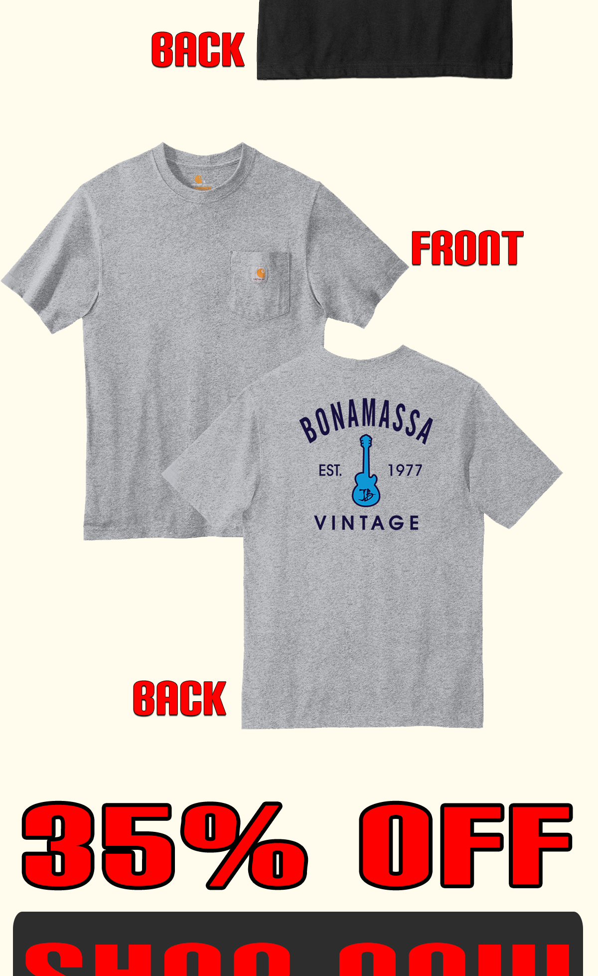 The latest Bonamassa products and sales new for you this week!