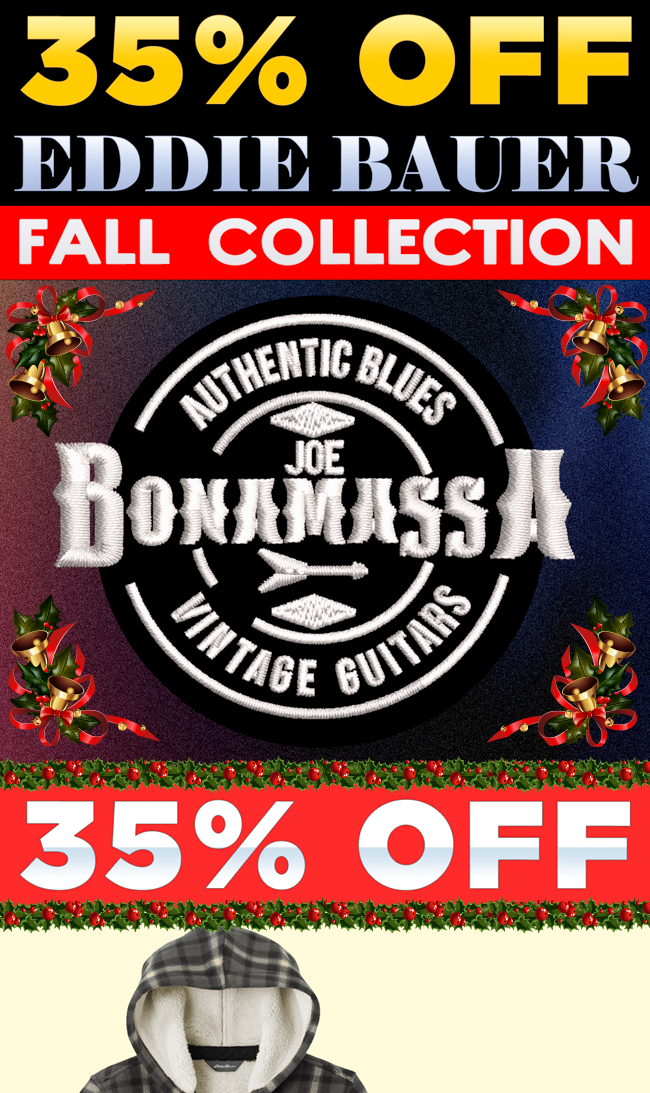 The latest Bonamassa products and sales new for you this week!