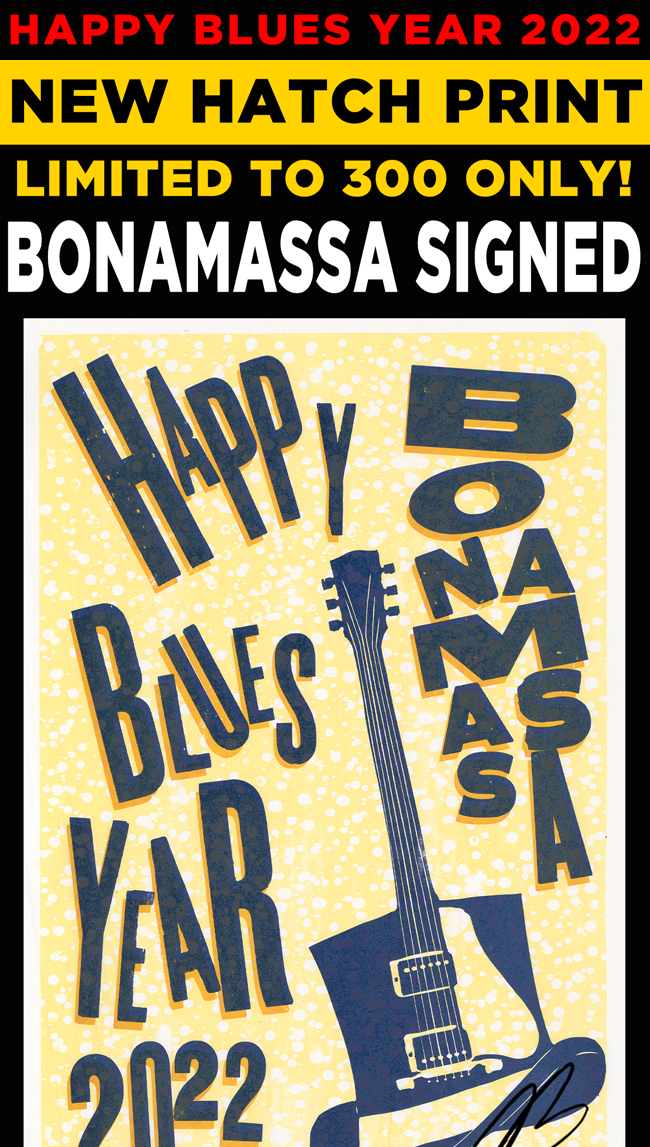 The latest Bonamassa products and sales new for you this week!