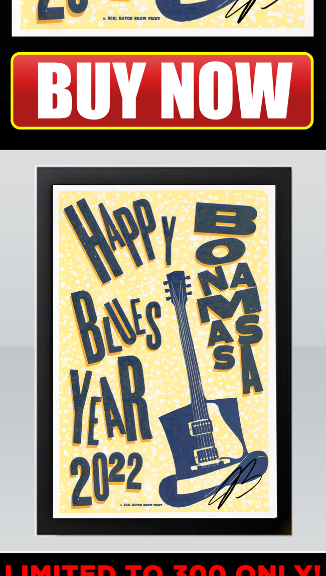The latest Bonamassa products and sales new for you this week!