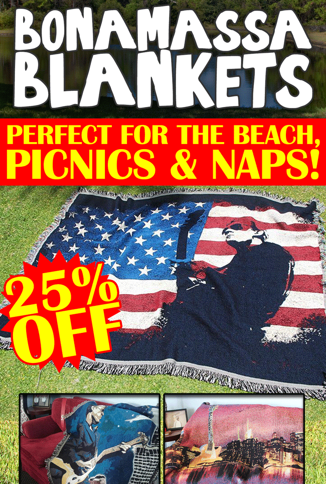 Get the latest deals on Bonamassa merch here!