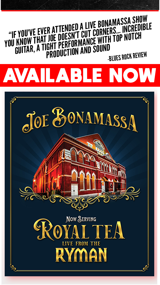 The latest Bonamassa products and sales new for you this week!