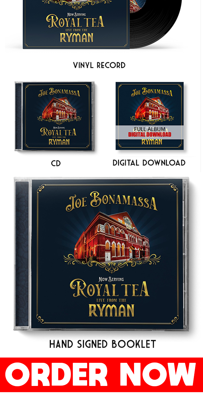 The latest Bonamassa products and sales new for you this week!