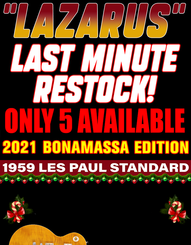 The latest Bonamassa products and sales new for you this week!