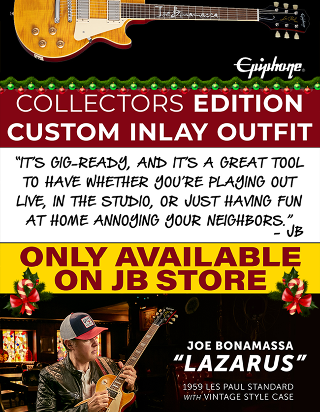 The latest Bonamassa products and sales new for you this week!