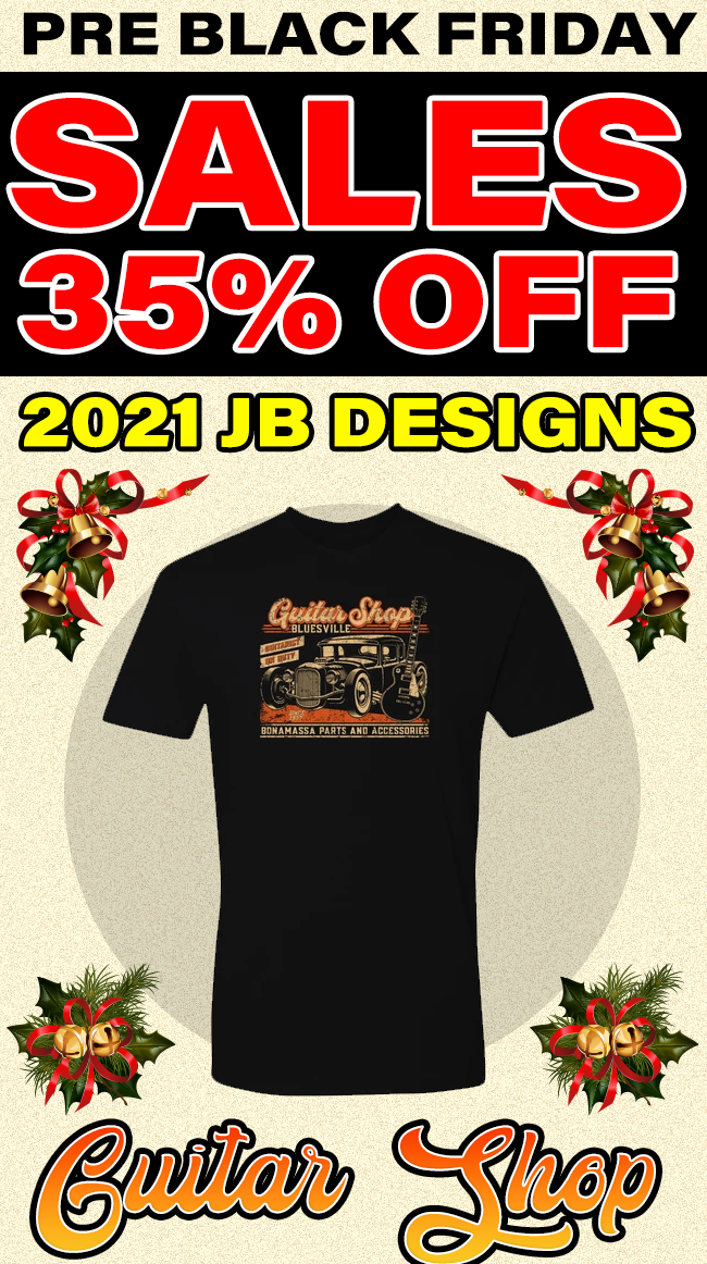 The latest Bonamassa products and sales new for you this week!