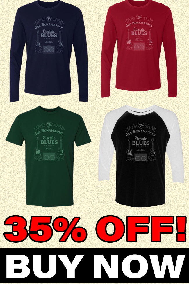 The latest Bonamassa products and sales new for you this week!