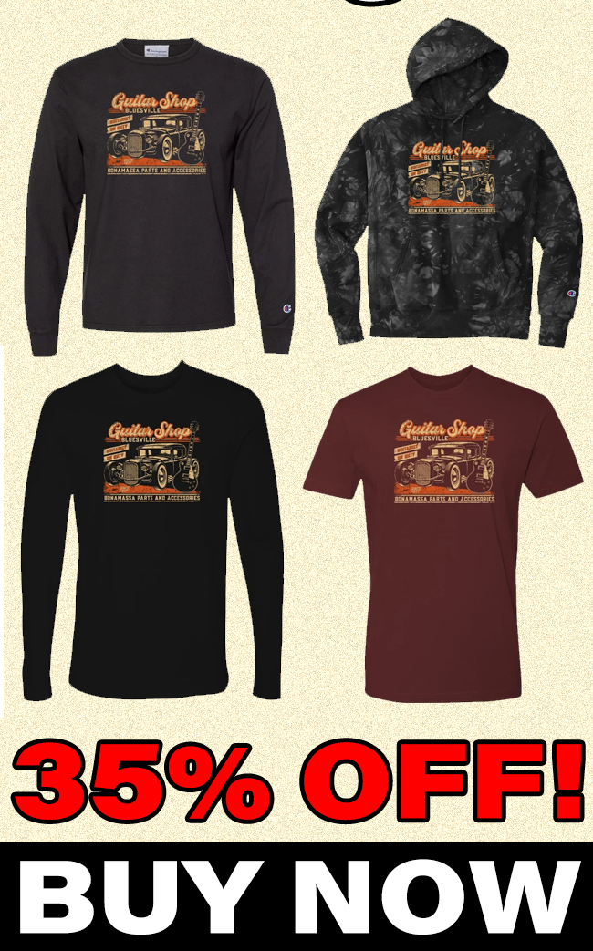 The latest Bonamassa products and sales new for you this week!