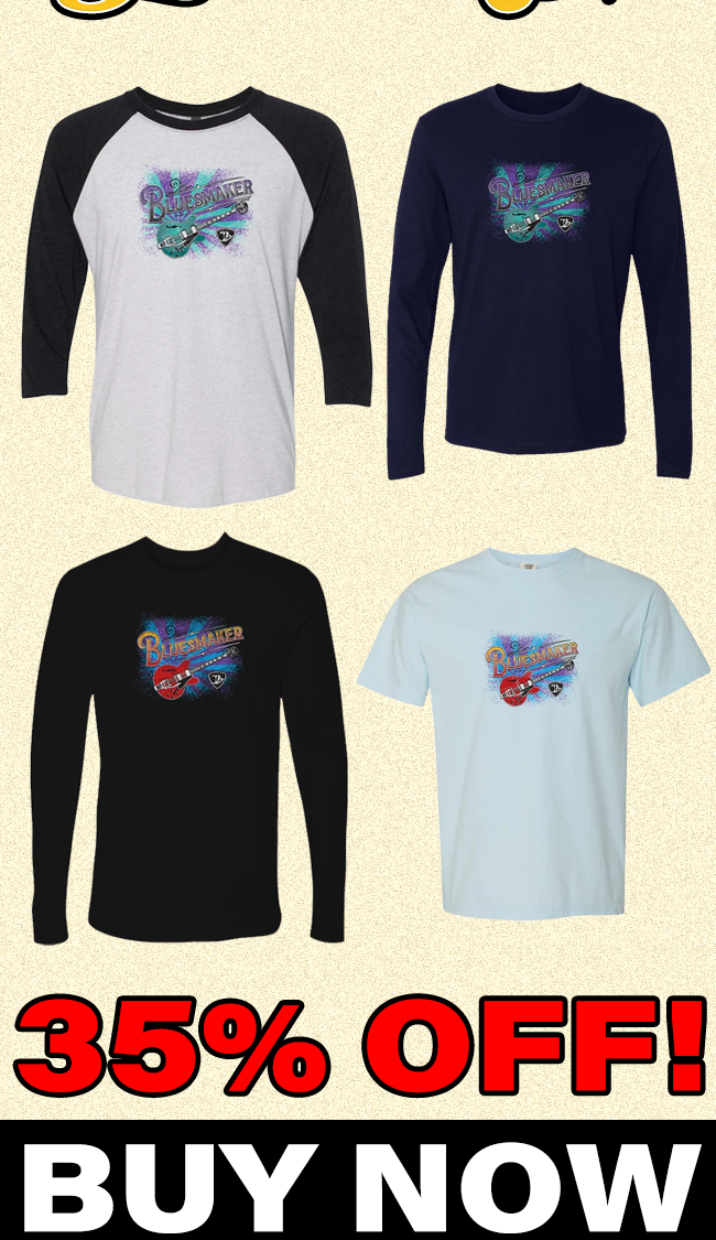 The latest Bonamassa products and sales new for you this week!