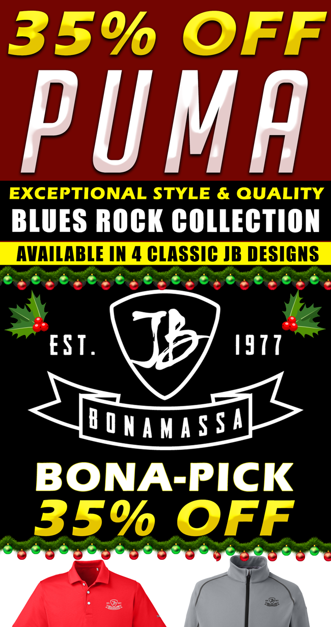 The latest Bonamassa products and sales new for you this week!