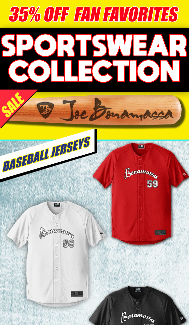 The latest Bonamassa products and sales new for you this week!