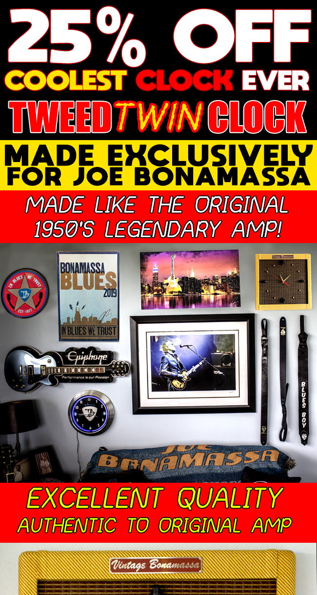 The latest Bonamassa products and sales new for you this week!