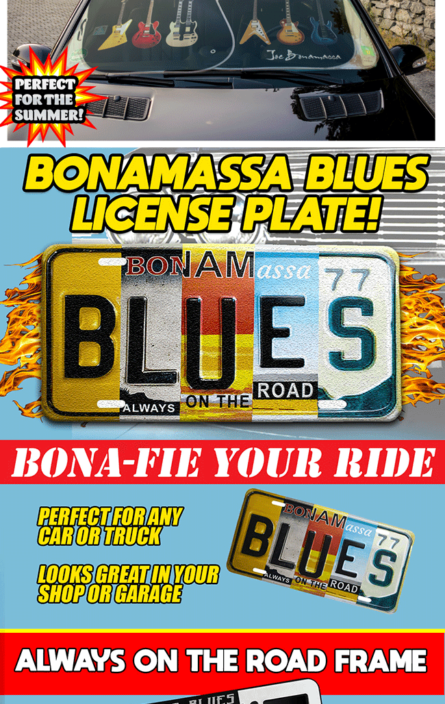 The latest Bonamassa products and sales new for you this week!