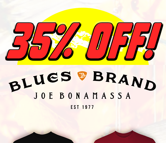 The latest Bonamassa products and sales new for you this week!
