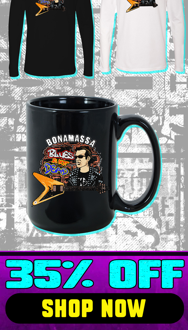 The latest Bonamassa products and sales new for you this week!