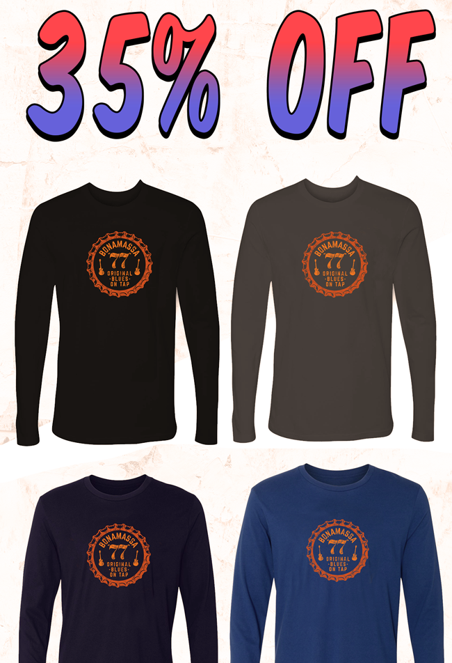 The latest Bonamassa products and sales new for you this week!