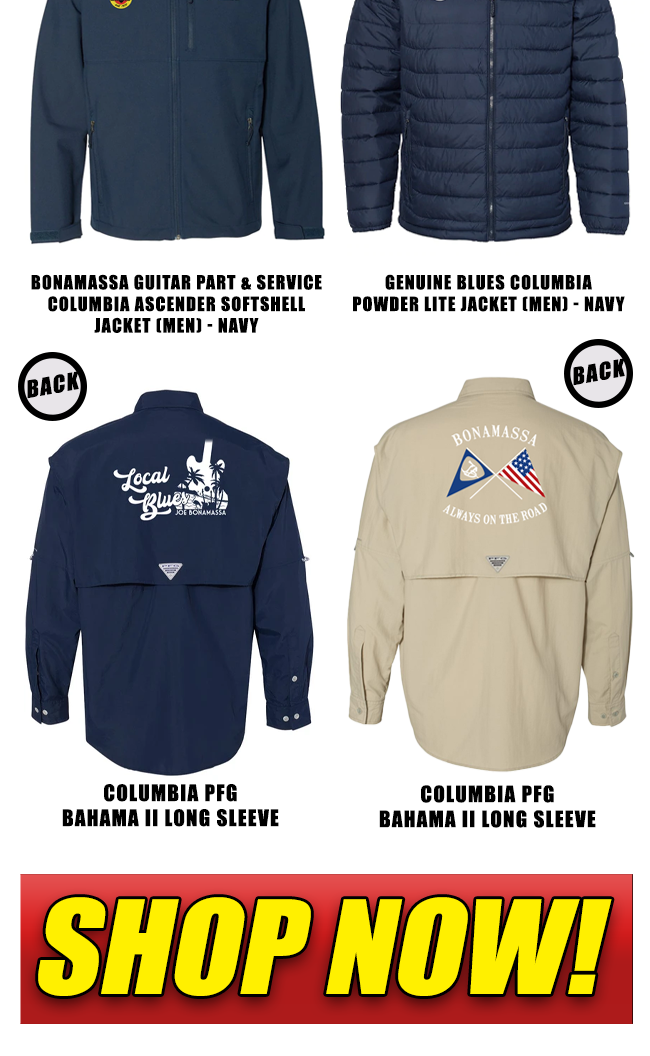 The latest Bonamassa products and sales new for you this week!