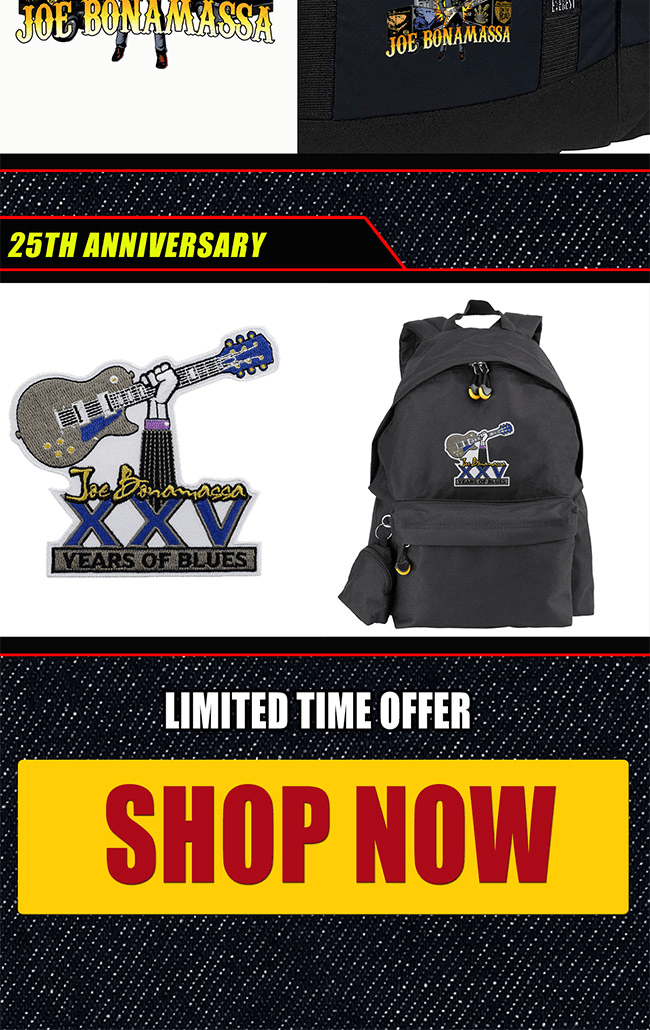 The latest Bonamassa products and sales new for you this week!