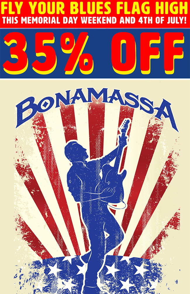 The latest Bonamassa products and sales new for you this week!