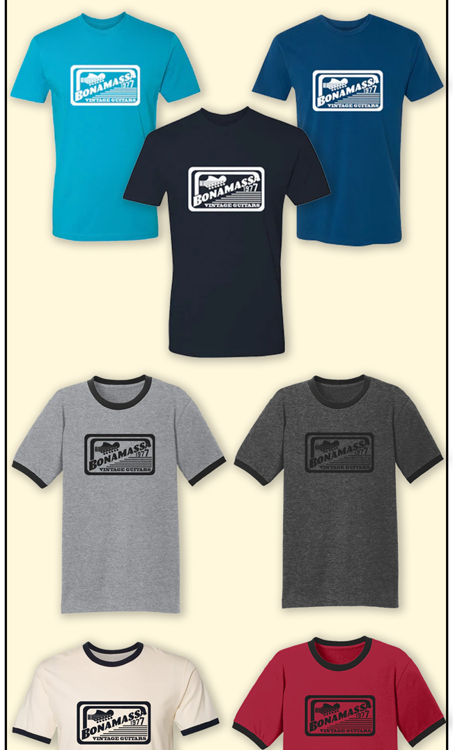 The latest Bonamassa products and sales new for you this week!