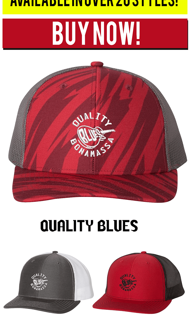 The latest Bonamassa products and sales new for you this week!