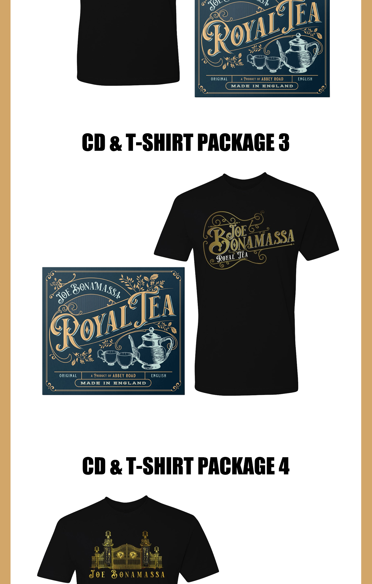 Get the latest deals on Bonamassa merch here!